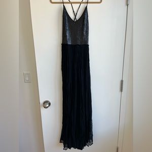 Chan Luu Black Sequin Dress